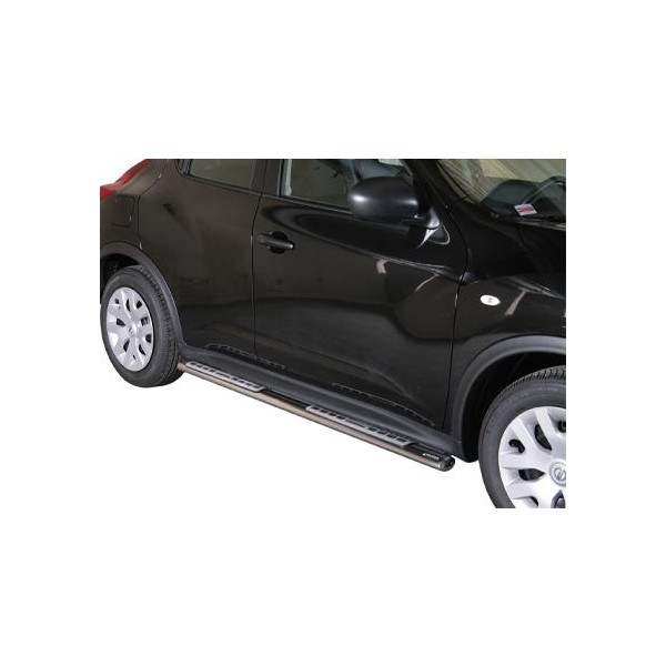 Nerez bočné dizajnové nášľapy Nissan Juke I F15