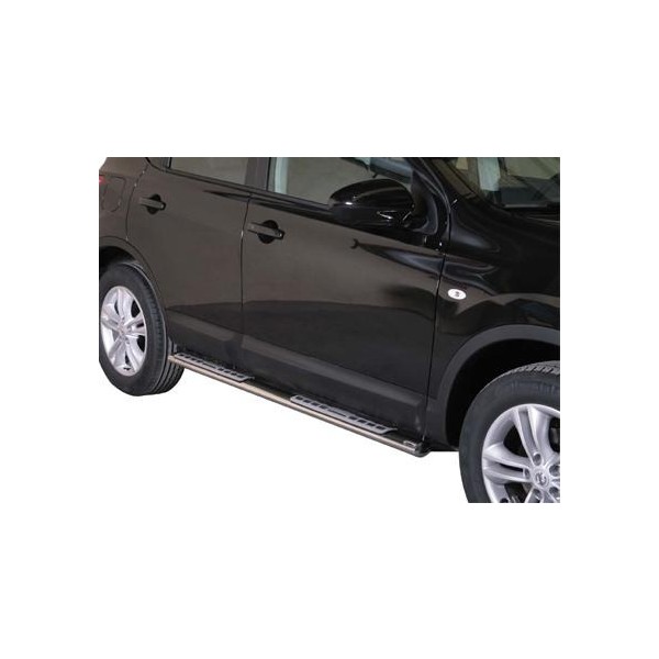 Nerez bočné dizajnové nášľapy Nissan Qashqai FL