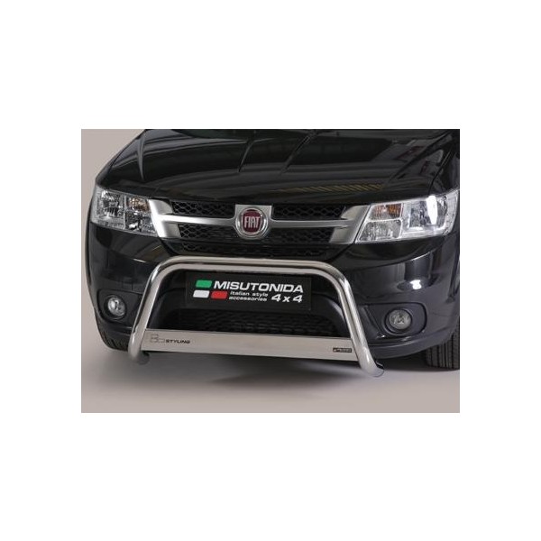 Fiat Freemont nerezový predný ochranný rám 63mm
