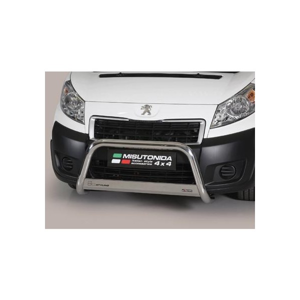 Peugeot Expert nerezový predný ochranný rám 63mm