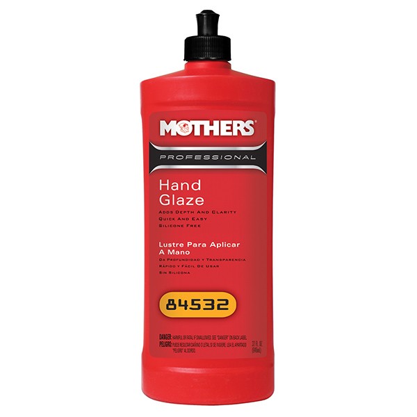 Mothers Professional Hand Glaze - profesionálna leštenka pre najjemnejšie dolešťovanie, 946 ml