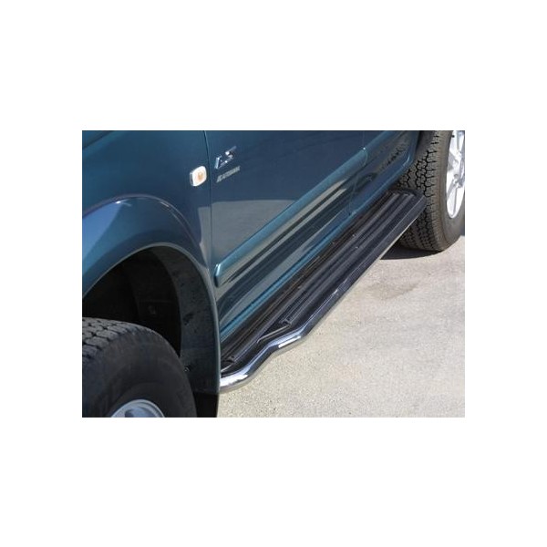 Bočné nerezové nášľapy Isuzu D-Max 4WD, Crew Cab