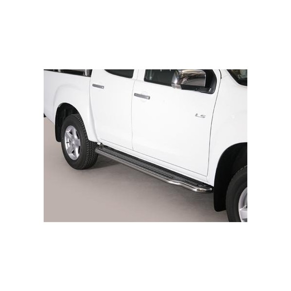 Bočné nerezové nášľapy Isuzu D-Max II