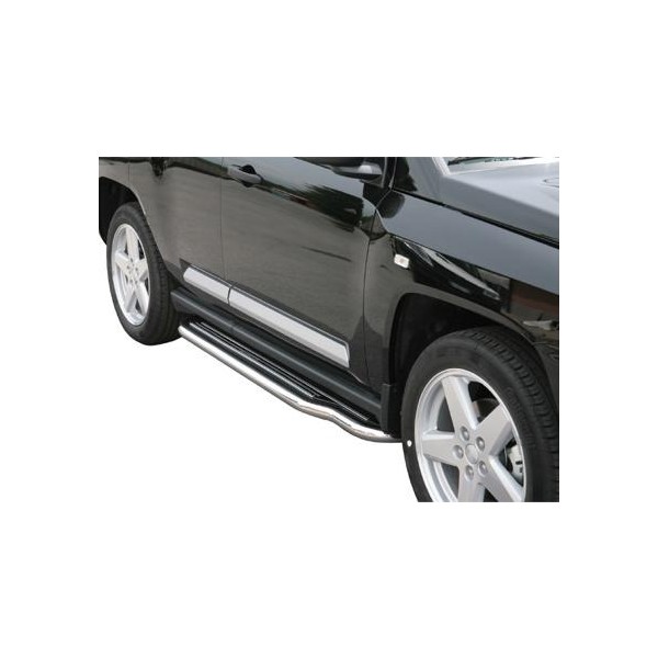 Bočné nerezové nášľapy JEEP Compass
