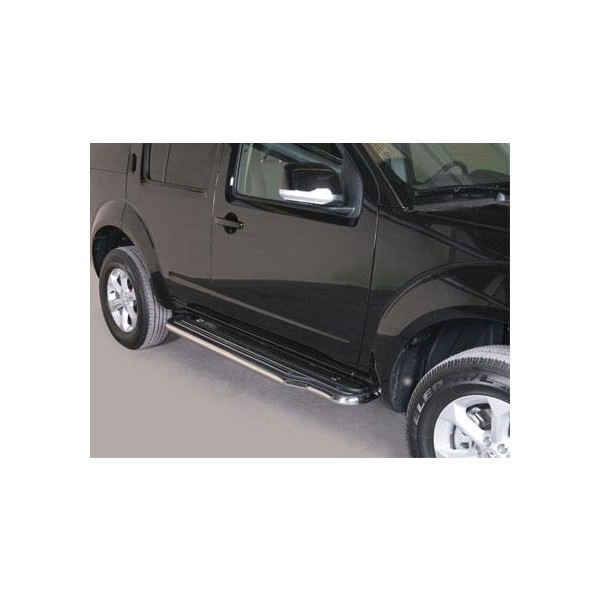 Bočné nerezové nášľapy Nissan Pathfinder III FL