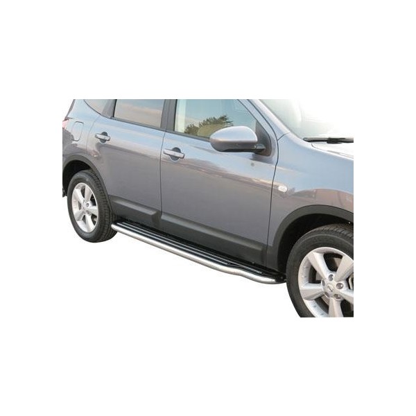 Bočné nerezové nášľapy Nissan Qashqai +2
