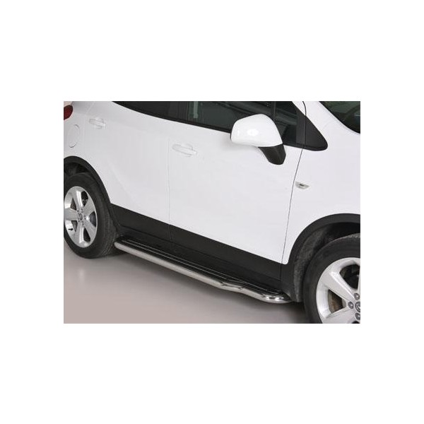 Bočné nerezové nášľapy Opel Mokka / X