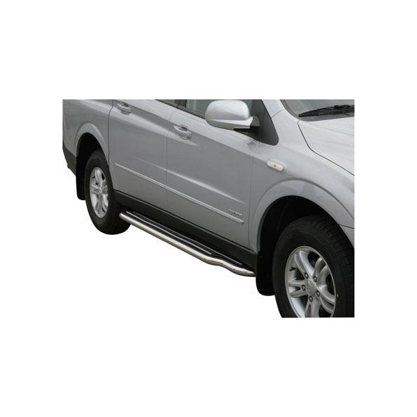 Bočné nerezové nášľapy SsangYong Actyon Sports