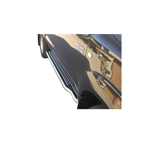 Bočné nerezové nášľapy Toyota Hilux VII