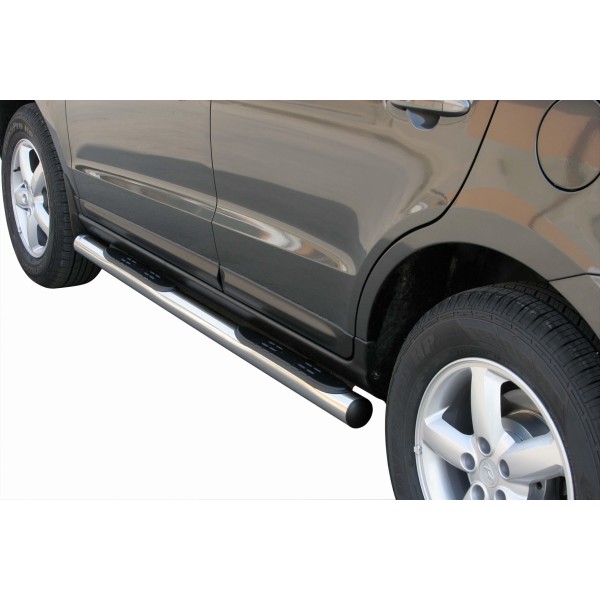 Nerez bočné nášľapy so stúpadlami Hyundai Santa Fe II