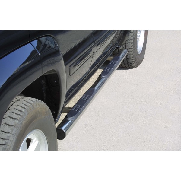 Nerez bočné nášľapy so stúpadlami Jeep Cherokee (KJ)