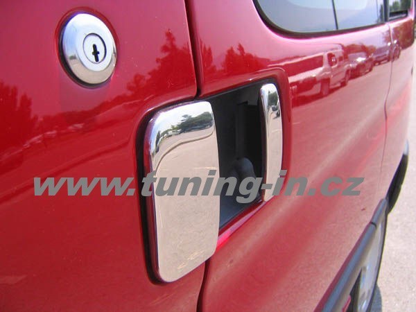 Citroen Berlingo I 96-08 4D - NEREZ chrom kryty kľučiek V2 - OMSA
