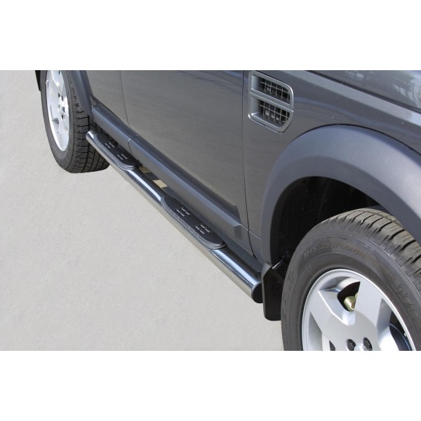 Nerez bočné nášľapy so stúpadlami Land Rover Discovery 3