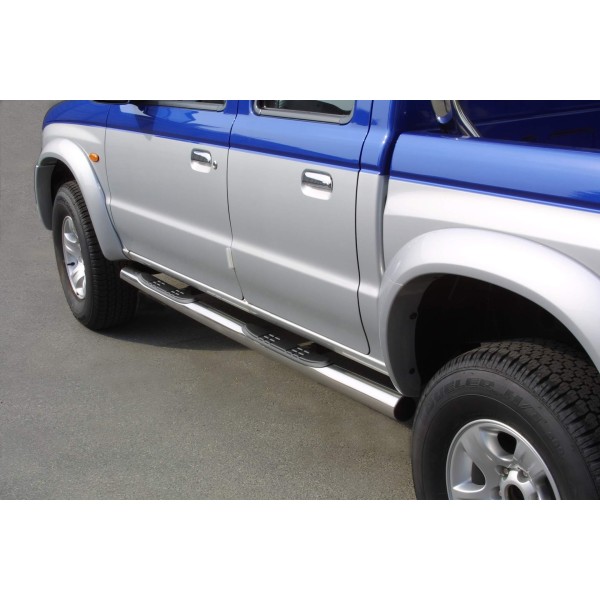 Nerez bočné nášľapy so stúpadlami Mazda B2500 Pick up double cab