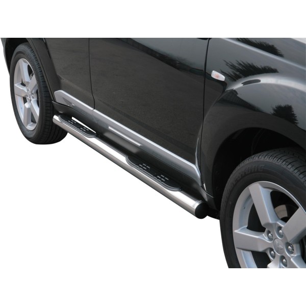 Nerez bočné nášľapy so stúpadlami Mitsubishi Outlander I