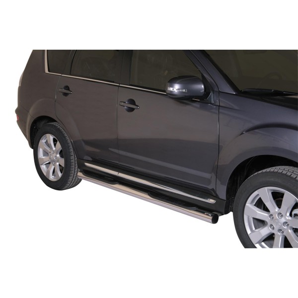 Nerez bočné nášľapy so stúpadlami Mitsubishi Outlander II