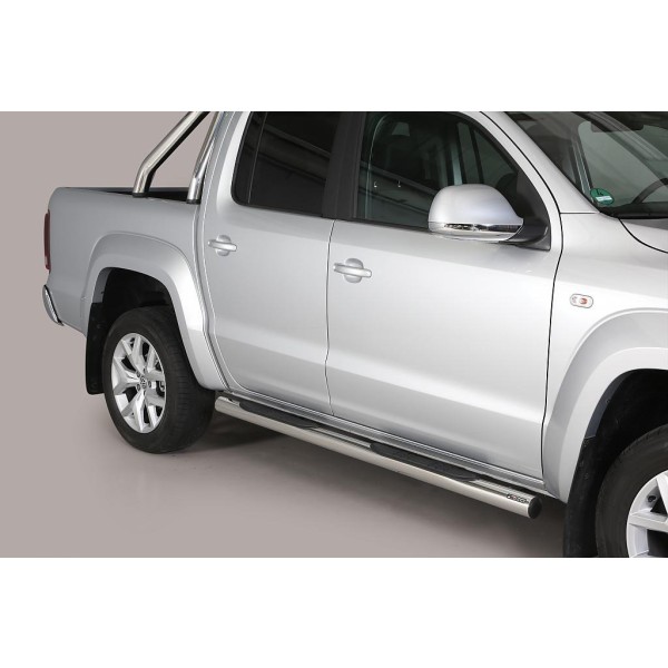 Nerez bočné nášľapy so stúpadlami Volkswagen Amarok