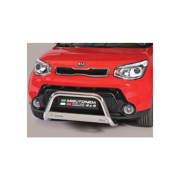 Kia Soul II nerezový predný ochranný rám 63mm