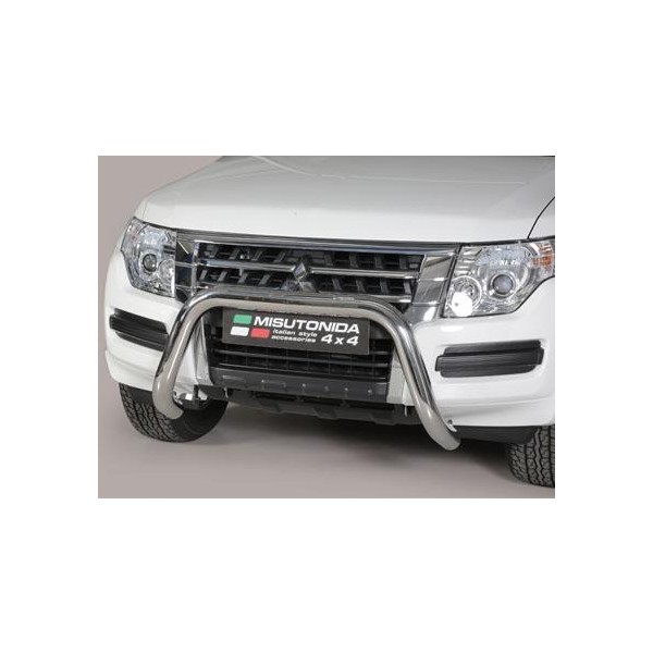 Mitsubishi Pajero 3/5-dvéř. nerezový predný ochranný rám 76mm
