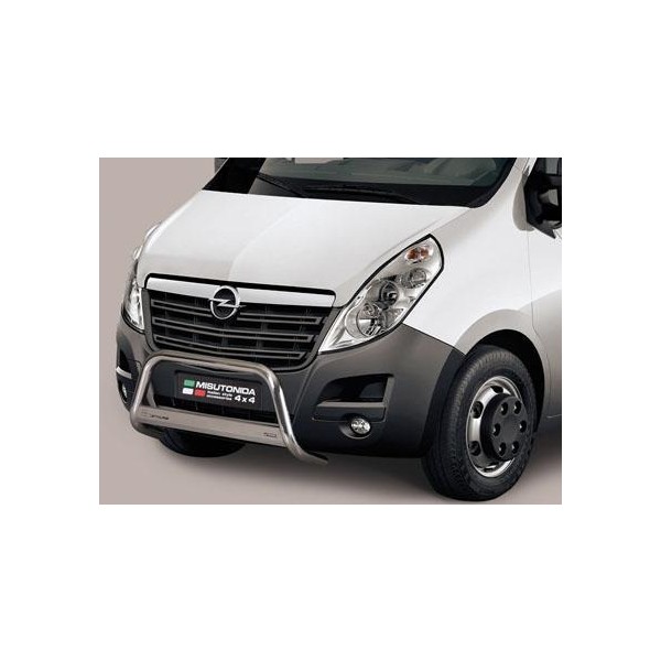 Opel Movano III nerezový predný ochranný rám 63mm