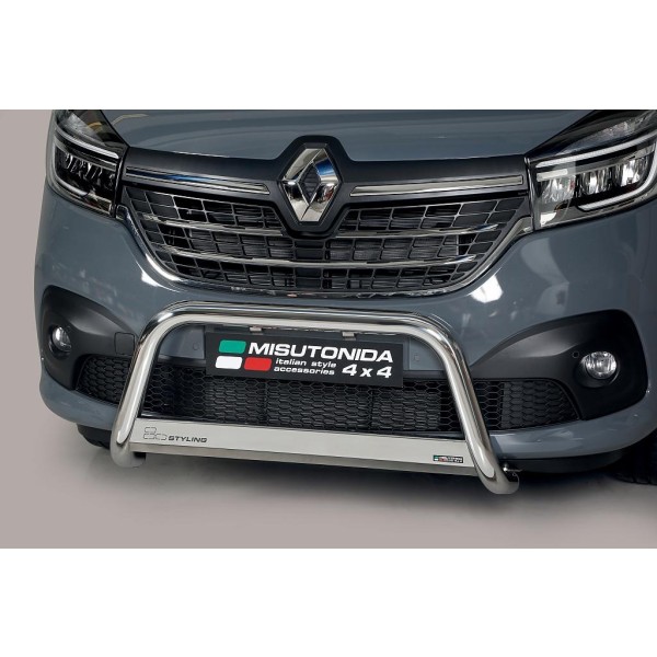 Renault Trafic III nerezový predný ochranný rám 63mm