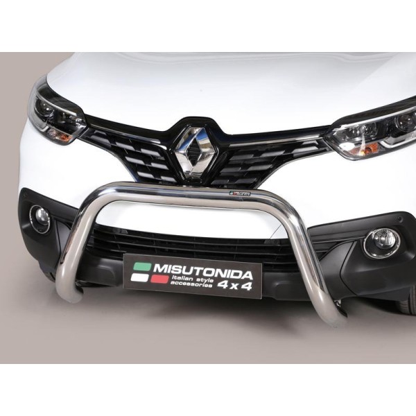 Renault Kadjar nerezový predný ochranný rám 76mm