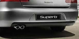 Škoda Superb II - Zadný podnárazník