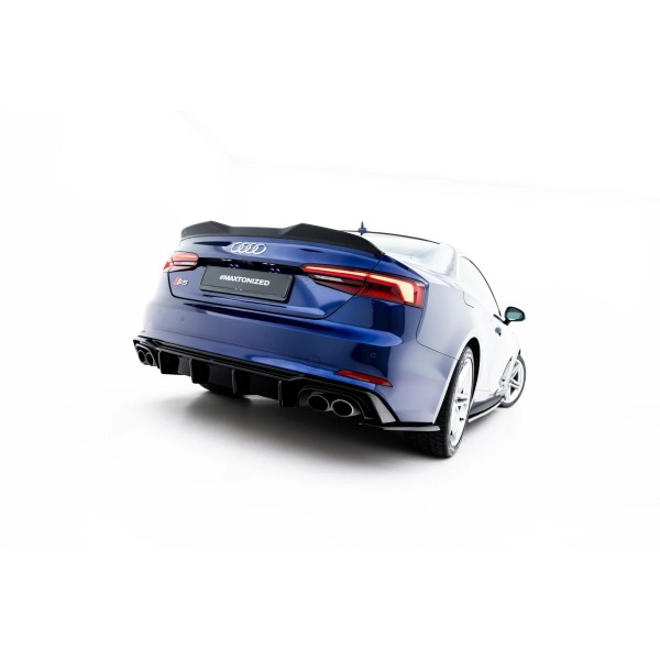 Audi S5 F5 Coupe, bočné difúzory pod zadný nárazník v.2, Maxton Design