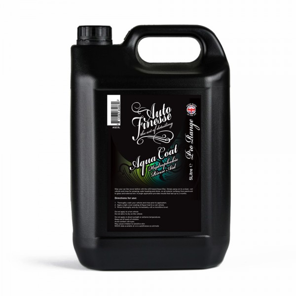 Auto Finesse - Aqua Coat Hydrophobic rinse aid 5L kremičitý sealant