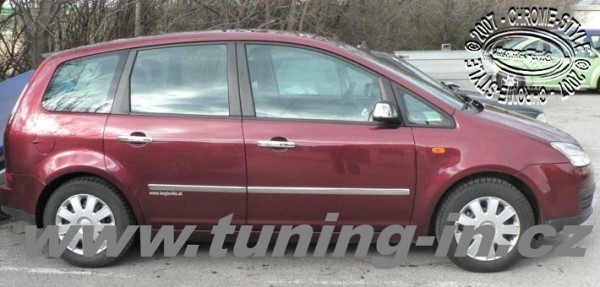 Ford C-Max 03-08 - nerez chrom kryty kľučiek - OMSA LINE