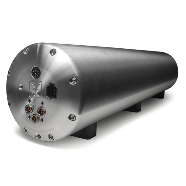 AccuAir ENDO-VT nádoba s integrovanými ventilmi pre ovládanie každého kolesa zvlášť, 19 l brúsený hliník