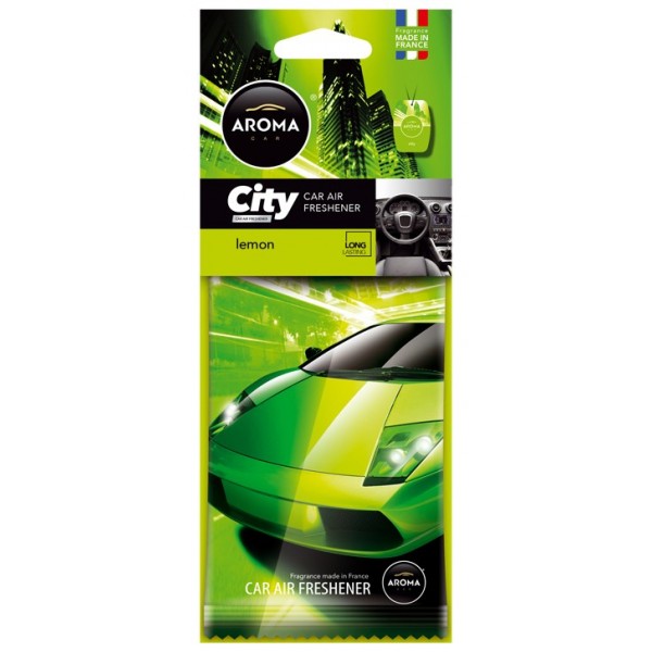 Osviežovač vzduchu Aroma CAR CITY LEMON