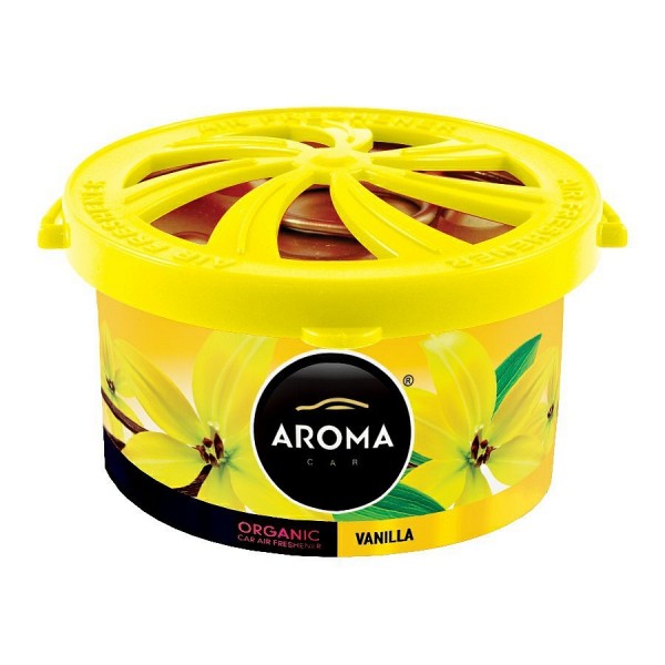 Osviežovač vzduchu AROMA CAR ORGANIC 40g VANILLA