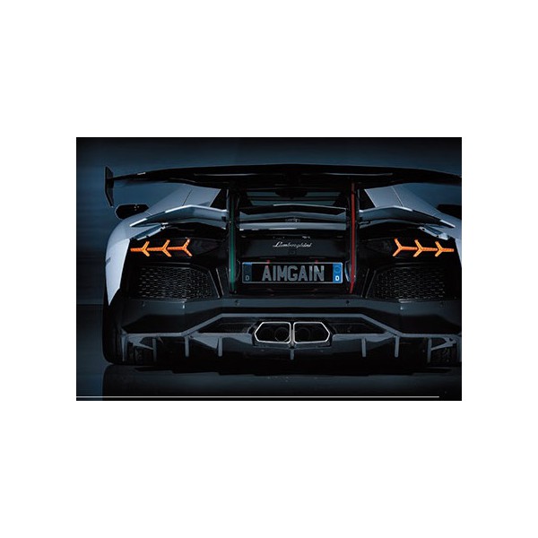 Lamborghini Aventador - zadný podnárazník GT KARBON od AIMGAIN