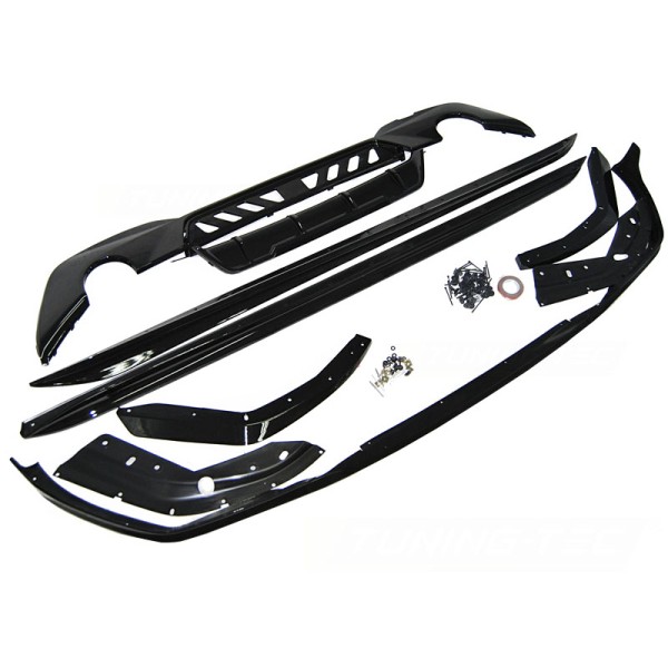 BMW G20 G21 19- GLOSSY BLACK M-PERFORMANCE STYL - body kit