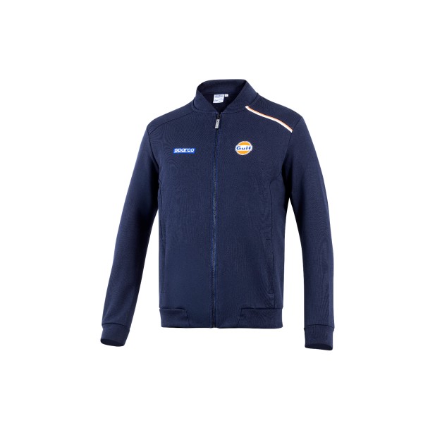 Sparco mikina na zips Gulf, farba modrá