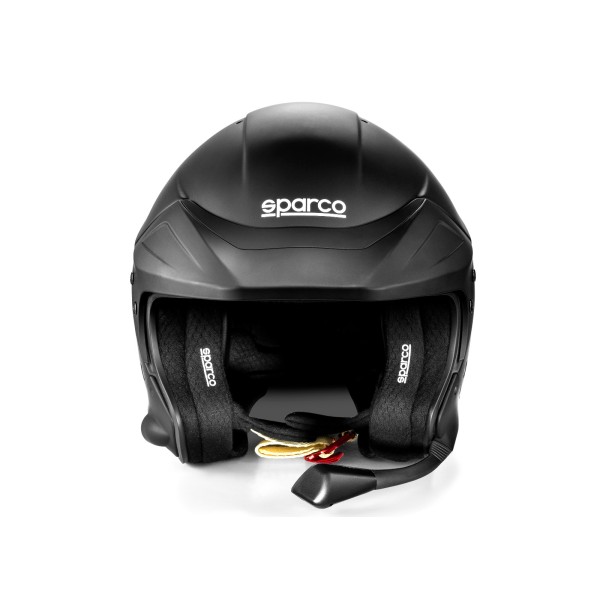 Sparco helma FLUX RJ-i, s interkomom a homologáciou FIA, farba čierna