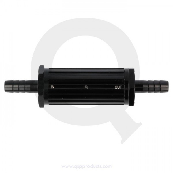 QSP - palivový filter čierný 9mm