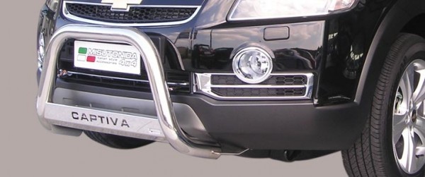 Chevrolet Captiva - Nerezový predný ochranný rám 63mm II.