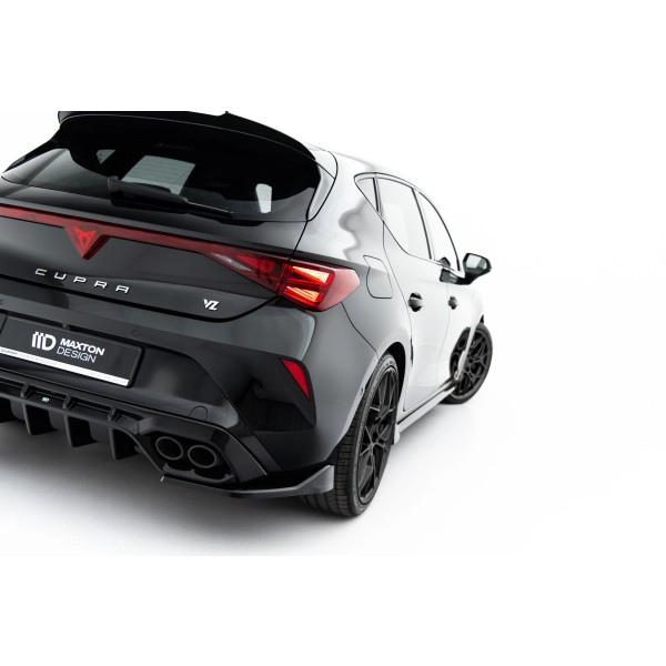 Cupra Leon Mk1 Hatchback Facelift, bočné difúzory pod zadný nárazník v.1, Maxton Design