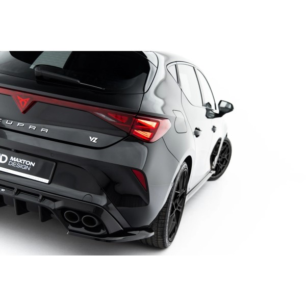Cupra Leon Mk1 Hatchback Facelift, bočné difúzory pod zadný nárazník v.2, Maxton Design