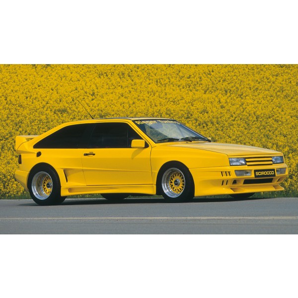 Rieger zadné krídlo widebody II pro Volkswagen Scirocco 2 kupé,  GFK (laminát), bez bočních náběhů