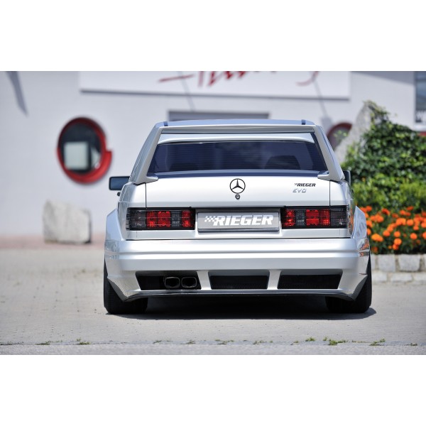 Rieger zadné krídlo widebody II pro Mercedes 190 W201 sedan,  GFK (laminát)