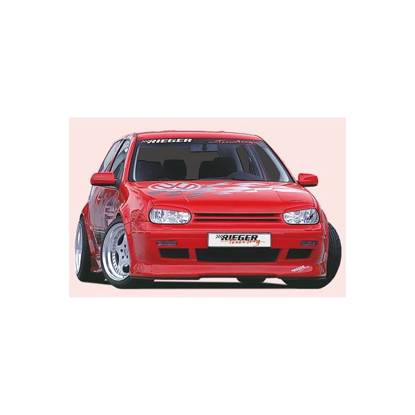 Rieger lipa pod predný nárazník Rieger pro Volkswagen Golf 4 1J, 10/97-03,  GFK (laminát)