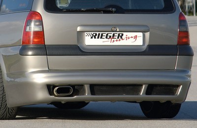 OPEL VECTRA B - Spoiler pod zadný nárazník Caravan