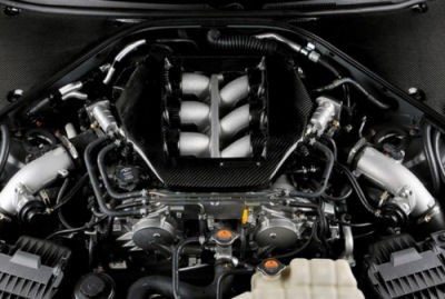 Nissan GTR 08- Horný kryt sacieho potrubia