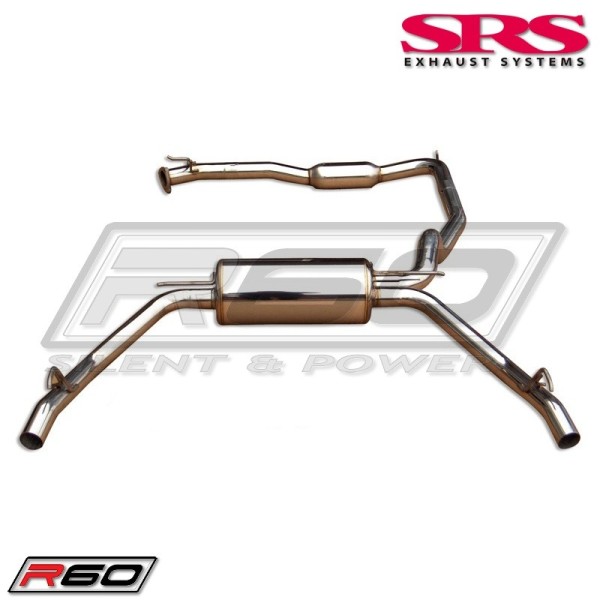 Honda Civic 2007-2012 3 dver. hatchback 2.0i Type R (K20Z4 - FN2) Výfukový systém Catback TÜV R60