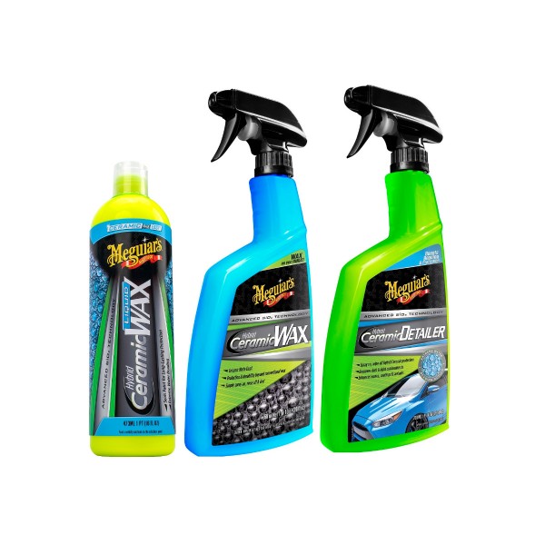 Meguiar 's Hybrid Ceramic Kit - sada hybridný keramické autokozmetiky pre ochranu a údržbu laku