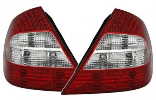MERCEDES E W211 - Zadné svetlá Ledkové - Červené II.