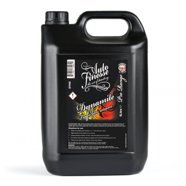 Auto Finesse - Dynamite Traffic Film Remover 5000 ml koncentrovanej predumytia